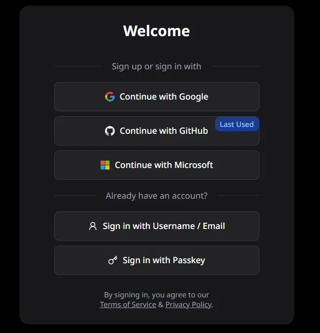 Log in to Sylinko Passport