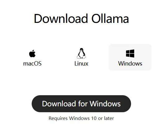 Download Ollama