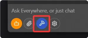 Enable Tool Calling in Chat Window